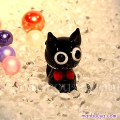可愛い*°♡黒ねこ天使☆ミニチュア ガラス細工☆ - メルカリ
