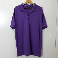 POLO GOLF RALPH LAUREN/ポロゴルフラルフローレン 半袖ポロシャツ ポニー刺繡 スリランカ製 メンズ XL パープル