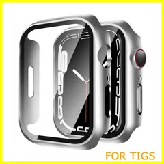 【新着商品】YUGYUG for Apple Watch Series SE2/SE/6/5/4 44mm ケース アップルウォッチSE2/SE/6/5/4 44mm ケース PC素材 アップルウォッチ カバー ガラスフィルム 一体型 日本旭硝子材 二重構造