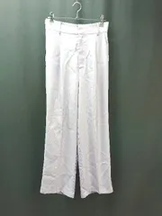 ◇ ◎ archives バックウエストゴム センタープレス ストレートパンツ 表記なし ライトパープル レディース E  【1309250022220】