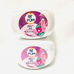 【韓国1.2億個販売突破】洗濯洗剤 アフューム arfum ローズ ROSE ジェル ボール型 5in1 柔軟剤入り 本体・ケース入り 日本製 (本体・ケース20粒)2個セット