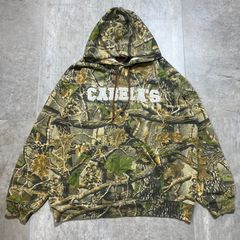Cabela's  リアルツリーカモ パーカー  XL size  迷彩柄  フーディ  カベラス  ロゴ  古着
