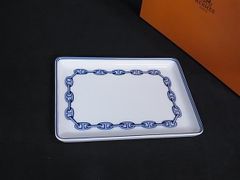 HERMES エルメス シェーヌダンクル長方形皿 新品 共箱 - メルカリ