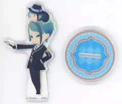 【中古】アクリルスタンド・アクリルパネル ジェイド・リーチ 「ディズニー ツイステッドワンダーランド ミニアクリルスタンドコレクション(ツムステver.)」