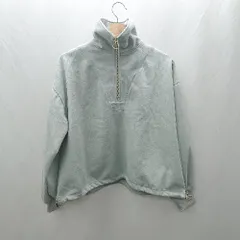 ◇ ⊇ fredy emue フレディエミュ ハーフジップ ハイネック 長袖 プルオーバー サイズ38 ライトブルー系 レディース E  【1502180054488】のサムネイル