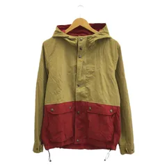 【中古】SIERRA DESIGNS ナイロンマウンテンパーカー レッド×ベージュ M[24]