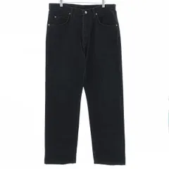 古着 ラングラー Wrangler ブラックデニム テーパードデニムパンツ メンズw36相当/eaa403799
