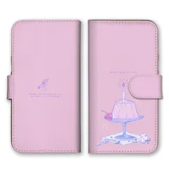 arrows N F-51C ケース 手帳型 アローズNF-51C スマホケース 携帯ケース エモい ゼリー 韓国 ネオンカラー ピンク ブルー 可愛い さくらんぼ 花 かわいい おしゃれ カラー02