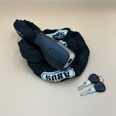 【美品】ABUS アバス Catena 6806 チェーンロック 110cm ブラック 即日発送 ラクルモーター館