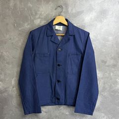 スイス軍 プリズナー ブルーグレー ジャケット 40s ワークジャケット 