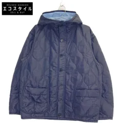 45R★ナイロンキルティングコート★ネイビー 45R厚ナイロンキルトの908ブルゾン: WOMEN｜45R