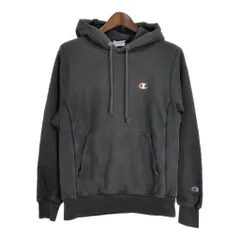 Champion チャンピオン REVERSE WEAVE リバースウィーブ パーカー ワンポイントロゴ ブラック (メンズ S) 中古 古着 T1246