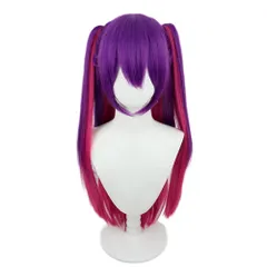 Color:パープル ローズ コスプレウィッグ ミリエラ 天乃リリサ パープル ローズ 耐熱 ウィッグ かつら wig 仮装 コスチューム小物 かつら変装 仮装 ハロウィン イベント cosplay 撮影