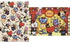 【中古】クリアファイル BT21 CIRCUS A4クリアファイル 2枚セット ドン・キホーテ限定描き下ろしグッズ