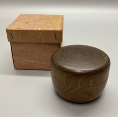 本桑中次⭐️茶入⭐️素地内金箔仕上げ - メルカリ