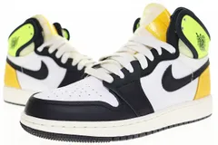 ナイキ NIKE AIR JORDAN 1 RETRO HIGH OG GS VOLT GOLD 23.5cm 575441-118 エア ジョーダン レトロ ハイ ボルト ゴールド 【ブランド古着ベクトル】【中古】●▲■241005