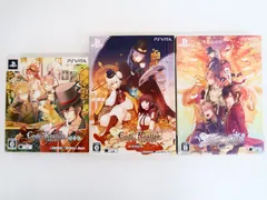 PSVita 3点セット Code：Realize 創世の姫君/白銀の奇跡/祝福の未来 限定版/予約特典CD付