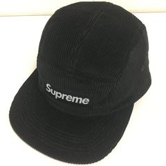 Supreme コーデュロイ ブラックキャップ - メルカリ