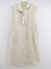 ◇ ◎ CIAOPANIC チャオパニック タグ付 ノースリーブ コート サイズS ベージュ レディース E  【1304200036555】