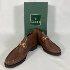 最新コレックション GUCCI - ムートン グッチ ハイカットローファー