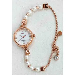 ☆ ピンクゴールド/パール ☆ Plaisir プレジール ニッケルフリーウォッチ plaisir 時計  NTK-30 腕時計 ニッケルフリー リストウォッチ レディース 腕時計レディース ブレスウォッチ ブレスレット 日常生活防水 3気圧防水 アナログ