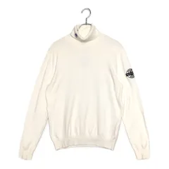 中古 メンズ パーリーゲイツ PEARLY GATES セーター 5(L) 白 ホワイト タートルネック