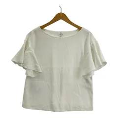 LANVIN en Bleu ランバンオンブルー フレア袖ブラウス size38/ホワイト