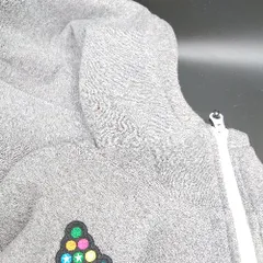 ◇ ⊇ SVOLME スボルメ 裏起毛 長袖 パーカー サイズS グレー ピンク メンズ E  【1503060047774】