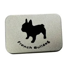 犬 おやつ缶 うちの子 名入れ オリジナル シルエット 名前入れ ペット 犬用 犬用品 ケース お散歩 お出かけ フレブル ダックス イタグレ 柴 チワワ コーギー シュナウザー ミニピン ビーグル ボストンテリア ジャックラッセル ポメラニアン シュナウザー