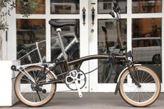 Brompton C Line Explore Mid M6R 2022 Model Mini Velo Folding Bike (Small Wheel Bicycle) [Yokohama Store]