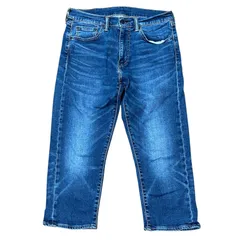 LEVI'S 505 COOL ストレッチ クロップド テーパードデニム ブルー サイズW30 メンズM リーバイス