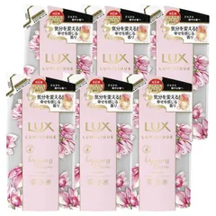 【公式】(6個)ラックス ルミニーク ハピネスブルーム トリートメント つめかえ用 350g ユニリーバ (D)