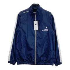 サイズ：L LE COQ GOLF ルコックゴルフ QGMVJK00 2WAYジャケット  ネイビー系 [240101460543] ゴルフウェア メンズ ストスト