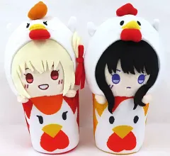 【中古】ぬいぐるみ [美品] なりきり！からあげクンぬいぐるみ～千束＆たきなセット～ 「リコリス・リコイル」 Loppi・HMV＆BOOKS online限定