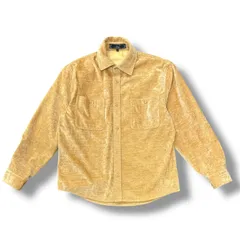 KITH Chenille Apollo Shirt シェニール アポロ ベロアシャツ キス キース KHM031421 ベージュ M 88041A2のサムネイル