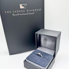 ラザール ダイヤモンド 0.34ct エタニティ リング Pt950 8号|mercari  