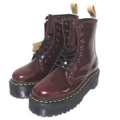 未使用 DR. MARTENS ドクターマーチン V JADON 2 8ホール ブーツ 22563600 サイズUK4 23cm チェリーレッド バーガンディ レディース 古着 中古 USED