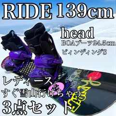 美品 RIDE HEAD 150 バインディングセット cord_00000004399.jpg?2025/11/