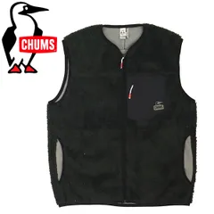 CHUMS (チャムス) CH04-1358 Bonding Fleece No Collar Vest ボンディングフリースベスト CMS142 全5色 K001Black M