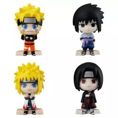 [중고] 트레이딩 피겨 전 4종 세트 [NARUTO-나루토- 질풍전 Funrangiua ~나들이 피겨가 되어 등장이라면!~]