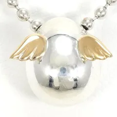 20%OFF】天使の卵 K18YG シルバー ネックレス ルビー 総重量約