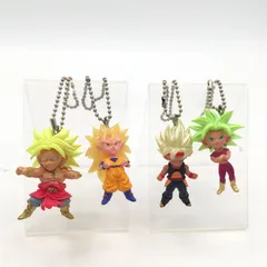 ドラゴンボール UDM キーホルダー フィギュア 4体 セット