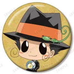 【中古】バッジ・ピンズ リボーン 「家庭教師ヒットマンREBORN! POP UP SHOP vol.3 in AMNIBUS STORE 描き下ろしイラスト 玉座ver. トレーディング缶バッジ」