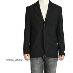 メゾンキツネ フォックスブラザーズ ウールテーラードジャケット ブレザー 2025年最新】MAISON KITSUNE メンズ テーラードジャケットの人気