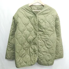 ◇ ⊇ GRL グレイル 長袖 キルティングコート サイズF カーキ系 レディース E  【1502180071713】