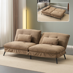 「大人気商品」全新品 ソファベッド ソファ ベッド 組立て簡単 事務室用 サロン用 来客対応 2人 リクライニングソファ 背もたれ6段階 省スペース 一人暮らし お手入れ簡単 コンパクト 幅182㎝ 2Y使用