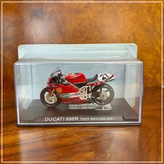 チャンピオンバイクコレクション 1/24 DUCATI 996R TROY BAYLISS 2001 トロイ・ベイリス ミニカー デアゴスティーニ【RU1114-7】