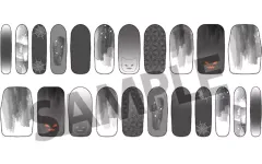 【中古】シール・ステッカー 芥川龍之介 ネイルシール 「文豪ストレイドッグス」