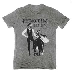 フリートウッド・マック【FLEETWOOD MAC】 RUMOURS Tシャツ バンドT ユニセックス [並行輸入品]　グレー　Lサイズ