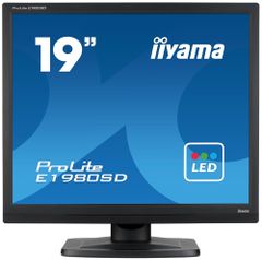 iiyama ホワイトLEDバックライト搭載 19型スクエア液晶ディスプレイ ProLite E1980SD-B1